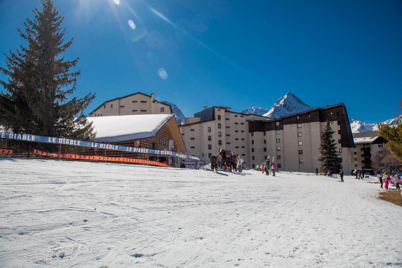 Apartamento Aux Pieds Des Pistes, Les 2 Alpes Vénosc Exterior foto